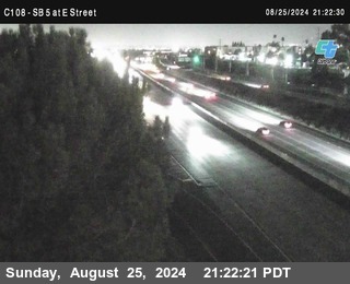 SB 5 at E St. (On Ramp)