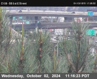 SB 5 at E St. (On Ramp)