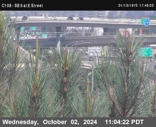 SB 5 at E St. (On Ramp)