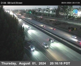 SB 5 at E St. (On Ramp)