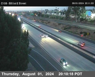 SB 5 at E St. (On Ramp)