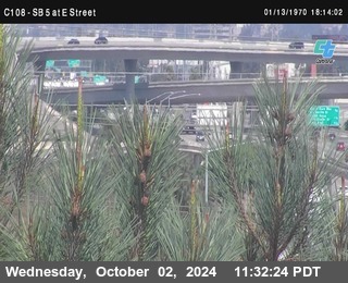 SB 5 at E St. (On Ramp)