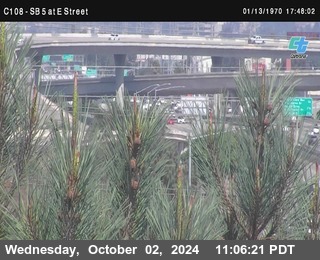 SB 5 at E St. (On Ramp)