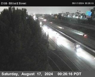 SB 5 at E St. (On Ramp)