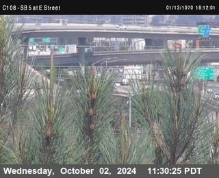 SB 5 at E St. (On Ramp)