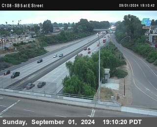 SB 5 at E St. (On Ramp)