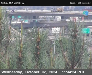 SB 5 at E St. (On Ramp)