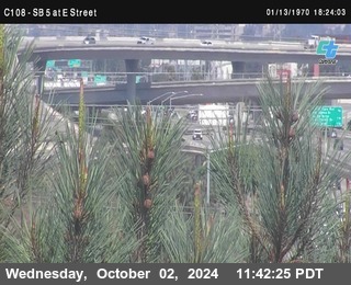 SB 5 at E St. (On Ramp)