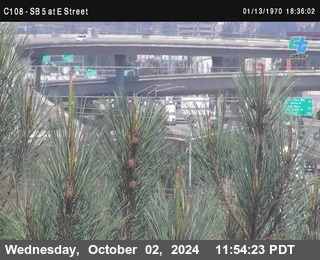 SB 5 at E St. (On Ramp)