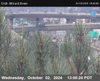 SB 5 at E St. (On Ramp)