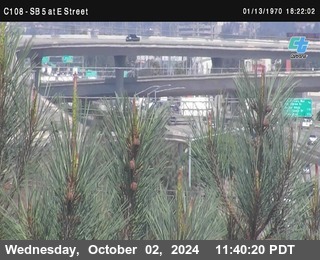 SB 5 at E St. (On Ramp)