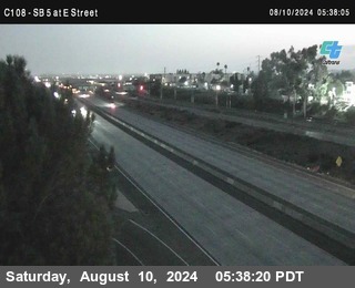 SB 5 at E St. (On Ramp)