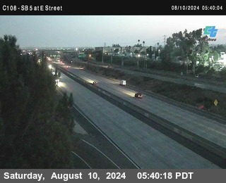 SB 5 at E St. (On Ramp)