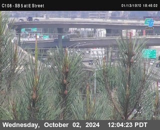 SB 5 at E St. (On Ramp)