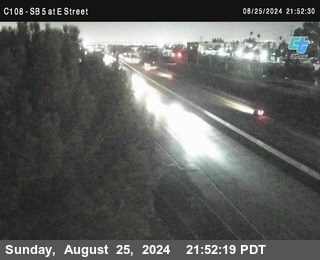 SB 5 at E St. (On Ramp)