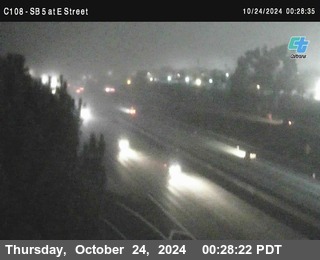 SB 5 at E St. (On Ramp)