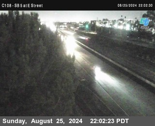 SB 5 at E St. (On Ramp)