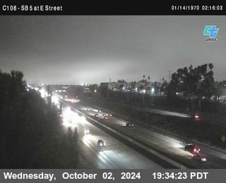 SB 5 at E St. (On Ramp)