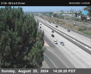 SB 5 at E St. (On Ramp)