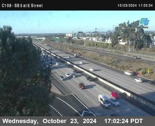 SB 5 at E St. (On Ramp)