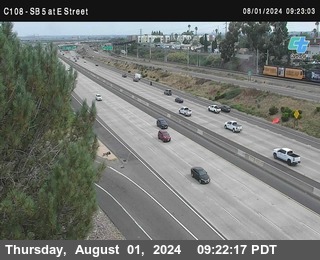 SB 5 at E St. (On Ramp)