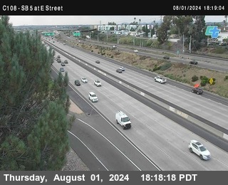 SB 5 at E St. (On Ramp)