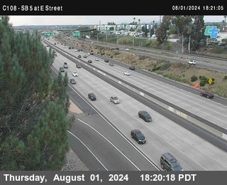 SB 5 at E St. (On Ramp)