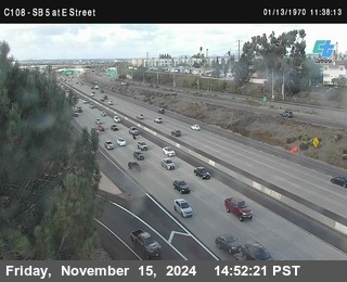 SB 5 at E St. (On Ramp)