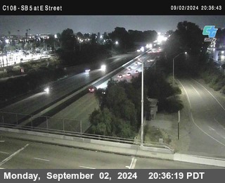 SB 5 at E St. (On Ramp)