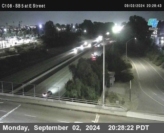 SB 5 at E St. (On Ramp)