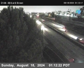 SB 5 at E St. (On Ramp)