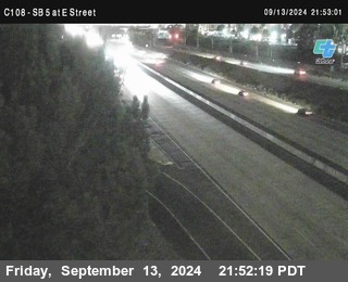 SB 5 at E St. (On Ramp)