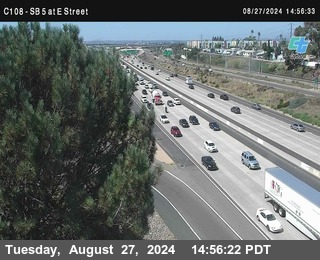 SB 5 at E St. (On Ramp)