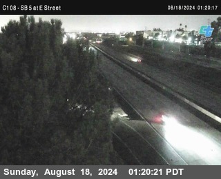 SB 5 at E St. (On Ramp)