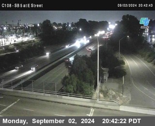 SB 5 at E St. (On Ramp)