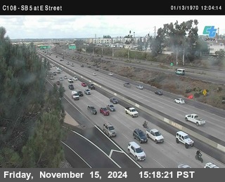 SB 5 at E St. (On Ramp)