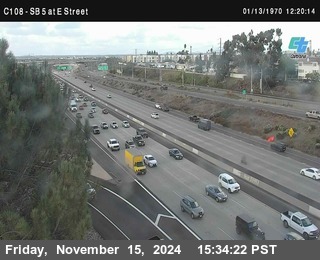 SB 5 at E St. (On Ramp)