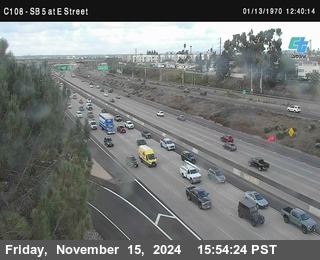 SB 5 at E St. (On Ramp)