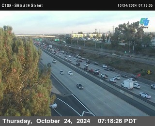 SB 5 at E St. (On Ramp)