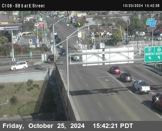 SB 5 at E St. (On Ramp)