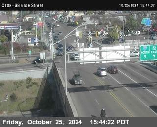 SB 5 at E St. (On Ramp)