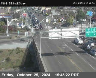 SB 5 at E St. (On Ramp)