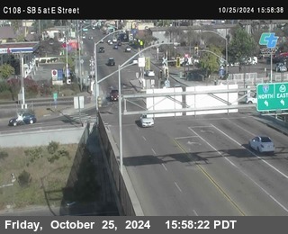 SB 5 at E St. (On Ramp)