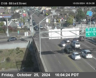 SB 5 at E St. (On Ramp)