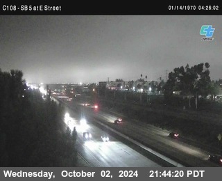 SB 5 at E St. (On Ramp)