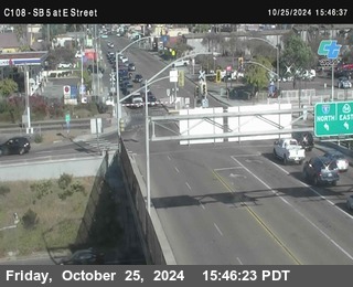 SB 5 at E St. (On Ramp)