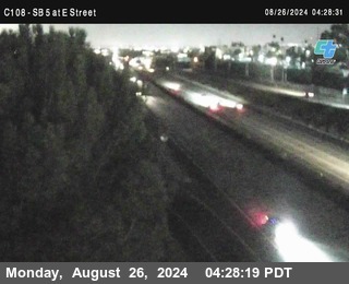 SB 5 at E St. (On Ramp)