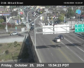 SB 5 at E St. (On Ramp)