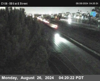 SB 5 at E St. (On Ramp)