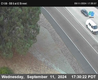 SB 5 at E St. (On Ramp)